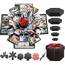 Explosion Box Fai Da Te - Album Foto Sorpresa Per Compleanni E Matrimoni