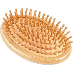 Scalp Massager Aus Holz – 2 Stück Kopfhaut-Massagebürste Für Kurzes & Langes Haar, Auch Für Bart & Nacken