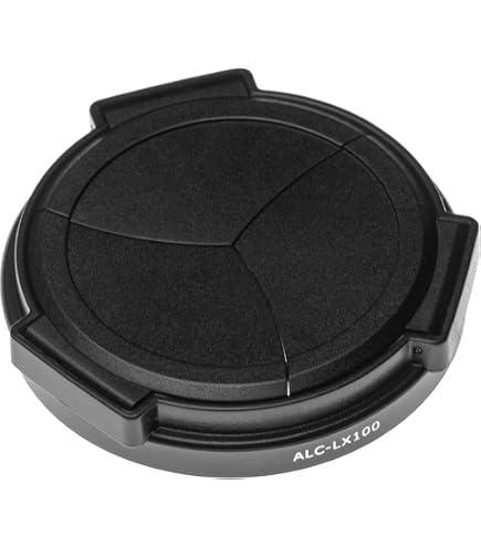 Copriobiettivo Automatico Per Panasonic Lumix LX100 E Leica D-LUX 8/7 – Sostituisce DMW-LFAC1