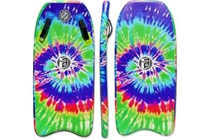 IBOARD Portable Inflatable Bodyboard 42/48nch Body Board with SUP Technology Solid and Stable Platform and Buoyancy for Adult or Teen