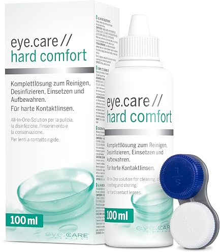LENSCARE Aufbewahrungslösung f.harte Linsen 200 ml Drogerie & Körperpflege