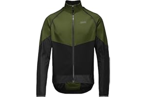 GORE WEAR Herren Fahrrad-Jacke Phantom, GORE-TEX INFINIUM, XL, Neon-Gelb/Schwarz