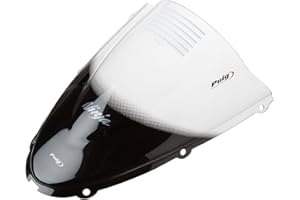 ‎PUIG Puig 4053H Kuppel Racing Kawasaki ZX6r/rr 05-08 ZX10r 06-07, Transparent/Rauchgrau