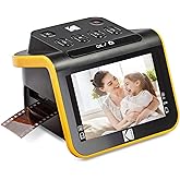 KODAK Slide N SCAN film ve slayt tarayıcı, b&uuml;y&uuml;k 5 in&ccedil; LCD ekranlı, negatifleri ve slayları renkli ve siyah-beyaz 35 mm, 126,