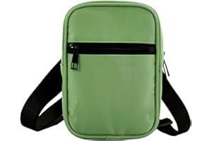 Vpoofree Bandoleras Hombre Bolso de Hombro Unisex Bolsas de Mensajero de Negocios Bolso de Mano Mariconeras para mujeres Riñonera Crossbody Bag Shoulder Casual Mochila