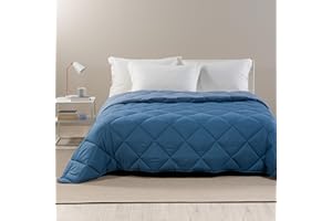 Caleffi - Piumone Matrimoniale Invernale 260x265 cm - Trapunta Matrimoniale Invernale per Inverno e Mezza Stagione - Copriletto in Microfibra Caldo e Morbido - Piumino Autunnale Made in Italy