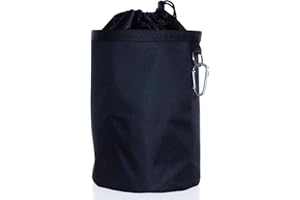 YoiYee Waterproof Large Peg Bag, Hanging Clothespin Storage for Indoor/Outdoor Use, Weather-Resistant Laundry Basket with Strap & Hook, Holds Clips for Washing Clothesline