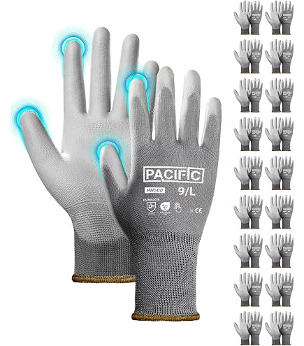 Scan Gartenhandschuhe 40 Cm Lang - Rindspaltleder Mit Kevlar-Nähten, Hitzebeständig, Größe L