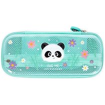 Idena 20216 Astuccio Fluffy Panda Con Cerniera, Circa, Grande Per Matite In Bianco E Nero Colore Black White 22 X 8 Cm 2107045096