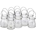 Photophores Flottants En Verre - Lot De 12 - Décoration De Table, Mariage, Bassin - Transparents, 5x6,5 Cm