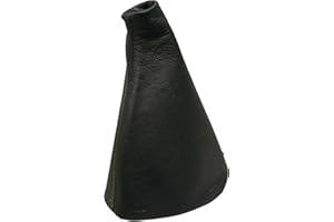 JPstraps - Cuffia Leva Cambio Compatibile per Fiat Scudo (2007-2014) Vera Pelle