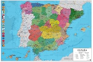 ‎GRUPO ERIK Grupo Erik Editores, S.L. – Poster Karte españa-e Fraktion Erik