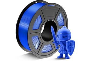 JAYO PLA+ Filament 1.75 mm, Filament PLA Plus à résistance plus forte pour imprimante 3D, Précision dimensionnelle +/- 0.02 mm, Neatly Wound, Bobine de 1.1 kg (2.42 LBS, 330 M), PLA+ Bleu