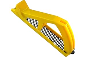 AERZETIX - Cepilladora/Rallador para Placa de Yeso 250x40mm Universal - Herramienta Manual Abrasiva para alisar Cartón yeso/Placa de Yeso - Limar/Raspar/Cepillado - Mango de plástico - C45991