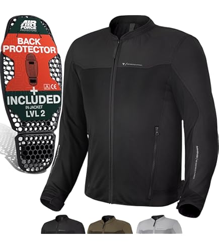 Motorjas heren leer met pantser - Echt CE gepantserd (EN 1621-1) - Winter of Zomer - Diamant stiksels - Texpeed - Zwart - M