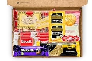Afternoon Tea Hamper Gift Box | Afternoon Tea for One Letterbox Present | Afternoon Tea Hamper | Thank You Letterbox Gift Box | SweetiePost