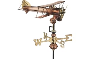 Espira Bi-Plane Copper Cottage Weathervane