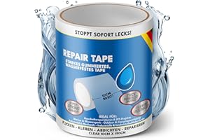 ATG® Cinta reparadora impermeable 10x150 cm – Parchea bajo l’aigua fugas en piscina, kayak, SUP o hinchables – Solució ràpida i resistent per a reparacions subaquàtiques