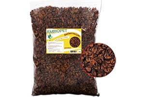 KOI-BOERSE 1,0 kg Netto Seidenraupen getrocknet - ideal als z. B. Koifutter oder Fischfutter - Proteinfutter in Spitzenqualität zum kleinen Preis!