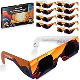 EclipseSpecs Solar Eclipse Glasses Approved, CE and EN ISO 12312-2 | EPI (EU) 2016/425 Cat. II | UV/IR protection | Meets 4/4