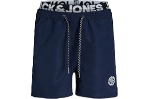 JACK & JONES Jungen Jpstfiji Jjswim Wb Ly Sn Jnr Badeshorts