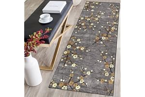 Single tree forest Tappeto Passatoia,Tappeto da Cucina Antiscivolo,Facile da Pulire,Superficie Morbida,Pelo Corto,Passatoia Camera Corridoio Salotto Moderno Design Innovativo Motivo Geometrico