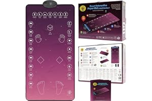 My Salah Mat Adultes – Tapis de Prière Intelligent Rose pour Apprendre Surates Salah Duas – Tapis de Prière Musulman avec 25 Touches Haut-Parleur Coran Arabe Français – Dès 8 Ans