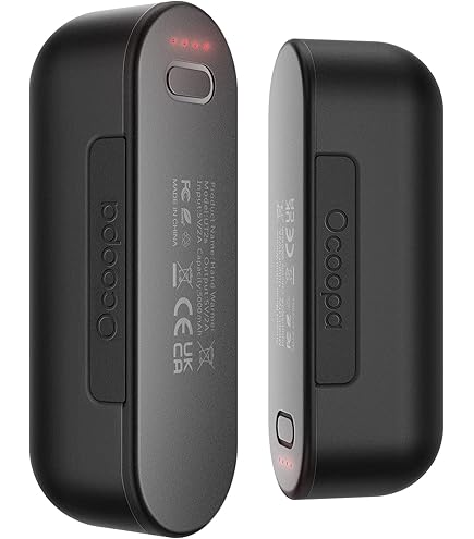 Scaldamani Ricaricabili 10000mAh - 2 Pezzi Magnetici, 3 Livelli Calore, Per Sport Invernali - Foto 6