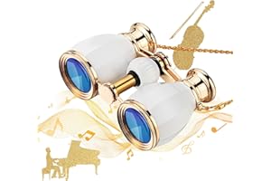 ESSLNB Jumelles de théâtre 4X30 avec chaîne et sac, verre optique, cadeau enfants femmes