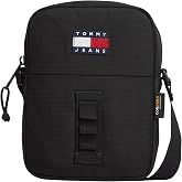 Tommy Hilfiger TJM OUTDOOR REPORTER Erkek &Ccedil;apraz Askılı &Ccedil;anta Black OS
