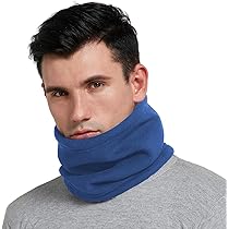Cache-cou Polaire Tubulaire Votvlog - Homme/femme, élastique, Coupe-vent, Pour Sport D'hiver, Vélo, Course à Pied
