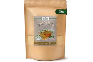 Biojoy Fenogreco en polvo BIO (1 kg), Semillas de Fenogreco molidas, especia sin aditivos