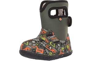 Bogs Baby Dots Coffee Thermal Insulated Wellies 71459 UK4-UK8