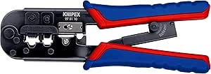 KNIPEX Crimping Pliers for Western plugs (190 mm) 97 51 10 SB (self-service card/blister)