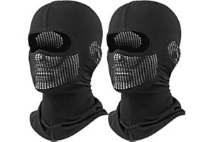 WTACTFUL 1/2 szt. kominiarka motocyklowa oddychająca Balaclava maska narciarska do jazdy na motocyklu, jazdy na snowboardzie dla mężczyzn/kobiet