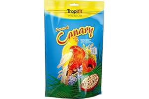 TROPIFIT CANARY 700g - alimento di base di tutte le varietà di canarini, cereali e semi di erba,