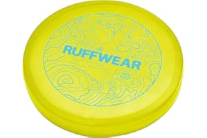 Ruffwear, Camp Flyer - Giocattolo per cani, leggero e flessibile, per lanciare e recuperare, colore: verde lichene