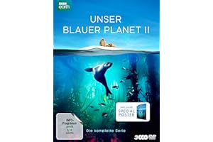UNSER BLAUER PLANET II - Die komplette ungeschnittene Serie zur ARD-Reihe "Der blaue Planet" [3 DVDs] [Limited Collector's Edition- Version mit Poster) (exklusiv bei Amazon.de)