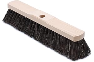 ‎AGRARFLORA Agrarflora Saalbesen Arenga 60cm - Gartenbesen aus Buchenholz - Industriebesen mit nassfesten und ölbeständigen Arenga-Borsten - Arengabesen für groben und feinen Schmutz