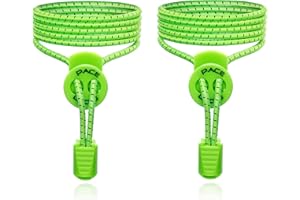 ALPHAPACE PACE LOCKS Lacci delle Scarpe Elastici Autobloccanti 120cm, Lacci delle Scarpe Senza Nodi, Chiusura Facile, Chiusura Rapida per Scarpe da Sport, Bambini e Anziani