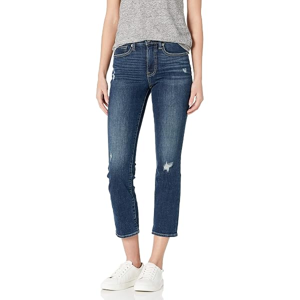 HUDSON Women's Remi High Rise Straight Ankle Jean - Paperbag Waist, Vintage Style, Comfort Fit - View #2