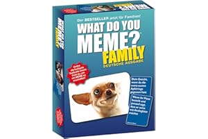 HUCH! | 882592 | What DO You Meme? Family | Deutsche Ausgabe Familienspiel | Partyspiel | für 3 bis 20 Spieler ab 8 Jahren | Mit vielen neuen Memes für noch mehr Spielspaß!