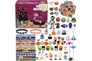 Raveparty Halloween Party Bag Fillers, Halloween Toys for Party Bags, Halloween's Treats Party Favours Goody Bag Fillers for Kids Girls Boys (Z)