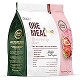 NUPO One Meal +Prime Vegan – Fragola I Gustosi frullati sostitutivi del pasto per una dieta equilibrata I Alto contenuto di p