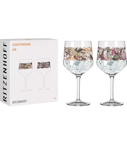 Set Di 2 Bicchieri Da Gin Ritzenhoff 700ml - Serie Botanic Glamour, Made In Germany - Foto 11