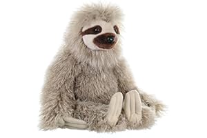 Wild Republic 12257 Sloth Plush, Soft Toy, Cuddlekins, Grey, 30 cm