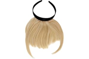 WIG ME UP Frange à clipper avec serre-tête et aux cheveux longs sur les côtés, effet naturel, blon clair (611), HA071T-611