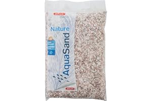 Zolux Gravier Naturel pour Aquarium Cristobalite Rose de 1,6 à 3 mm de Granulométrie 0,8 kg