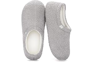 RockDove Women's Teddy Fleece Closed Back Indoor Slipper