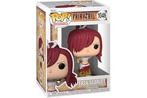 Funko Pop! Animation: Fairy Tail - Erza Scarlet - Figura de Vinilo Coleccionable - Idea de Regalo- Mercancia Oficial - Juguetes para Niños y Adultos - Anime Fans - Muñeco para Coleccionistas